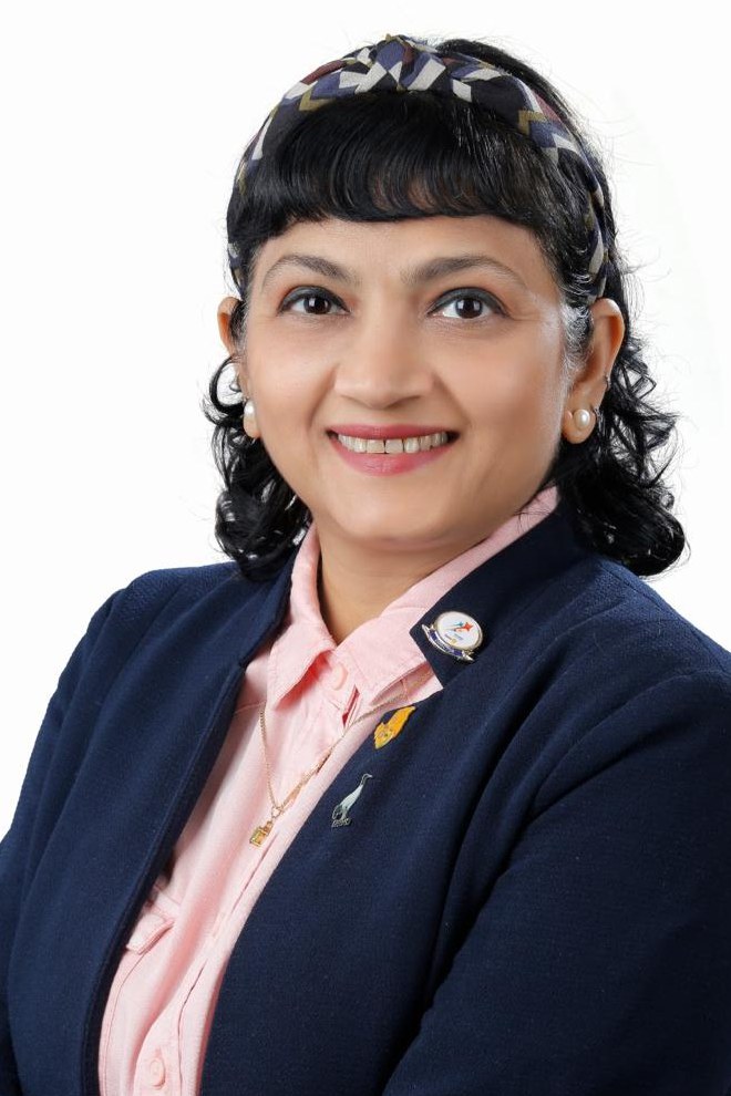 Portrait of Alpaa Shahh, professional numerologist
